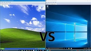Comparing Windows 10 to Windows XP
