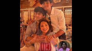 Madhuri Dixit And Husband And Son Viral Video