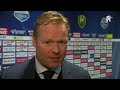 Ronald Koeman na ADO Den Haag - Feyenoord