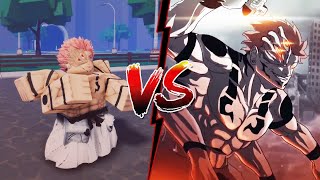 Every Sukuna Move Vs Anime Comparison Curse Battlegrounds