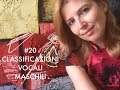 canto - lezione 6 - classificazioni vocali - voci maschili