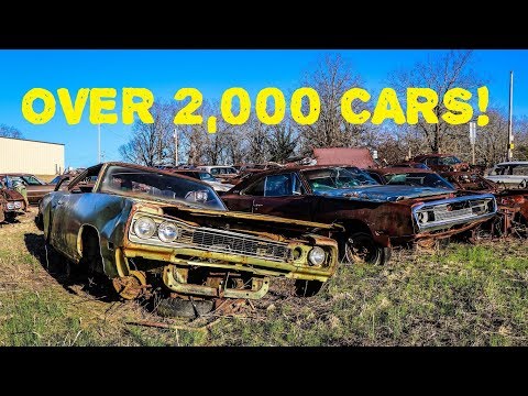 Exploring the World's LARGEST Mopar Junkyard!