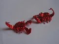 1 - Origami Scorpion By Robert J. Lang (Part 5 Of 7)
