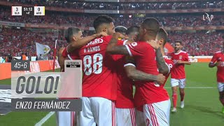 Goal O Enzo Fernández Benfica 3-0 Fc Arouca Liga 2223
