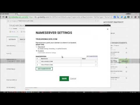 VIDEO : pointing your godaddy domain name to 3rd-party hosting company - here's a video demo on how you would configurehere's a video demo on how you would configuregodaddydns to point to your current webhere's a video demo on how you wou ...