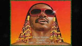Watch Stevie Wonder Lately video