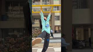 My Daughter Playing Monkey Bar