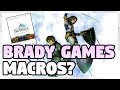 FFXI Macros - The Brady Games Guide!