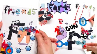 Diy Now I Know My Alphabet Lore Friends Story 5Gaming Book Alphabet Lore Friends Story Book