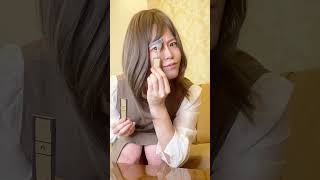 Makeup With Cardboard