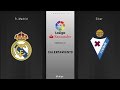 Calentamiento R. Madrid vs Eibar