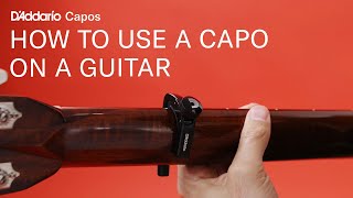 How To Use a Capo on Your Guitar