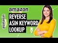 Reverse ASIN Search on Amazon. Reverse ASIN Keyword Tool in 1 Minute -  ASINASIN