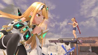 Super Smash Bros Ultimate Giantess Giant Mythras Boss Battle