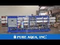 Twin Alternating Seawater System with Common Pre Treatment 150 m3/day Belize | www.pureaqua.com