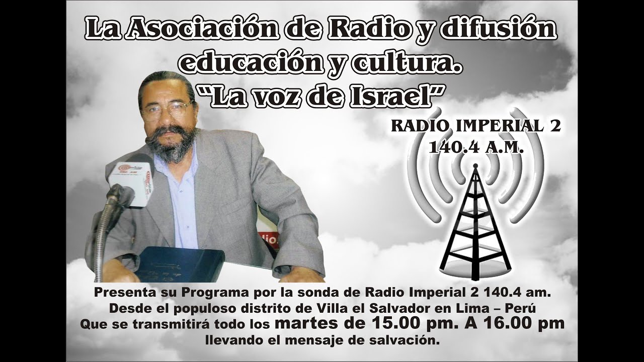 Radio y Difusión " La Voz de Israel" - YouTube Radio y Difusión " La Voz de Israel" - YouTube