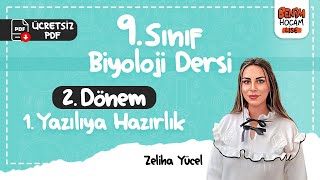 9.Sınıf - Biyoloji - 2.Dönem - 1.Yazılıya Hazırlık - Organeller ve Madde Geçişi 