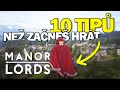 MANOR LORDS | 10 TIPŮ, které chybí v tutoriálu