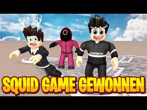 Ich habe das SQUID GAME auf Roblox GEWONNEN! | Deutsch