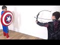STRONGEST Captain America Marvel Legend Series Shield Superhero Test! TBTFUNTV