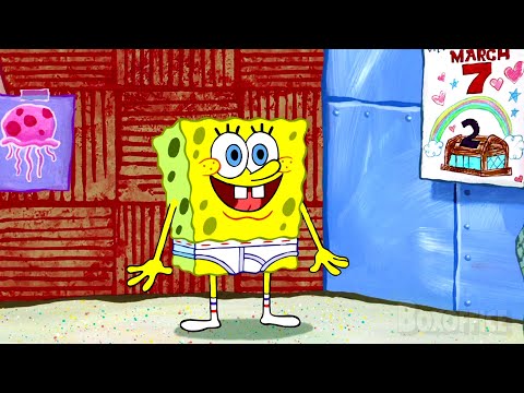 SpongeBob&#039;s morning routine