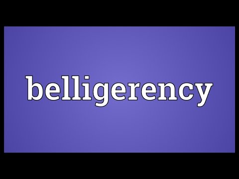 Header of belligerency
