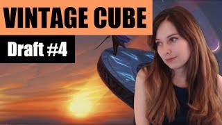 Vintage Cube Draft #4 / Magic: The Gathering / MTG
