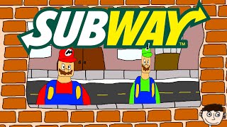 Mario and Luigi go to a Subway