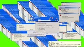 Green Screen Windows Xp Error