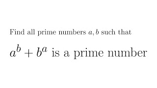 A Viewer Suggested a Problem on Prime Numbers
