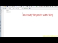 Matlab Image processing Tutorial in Tamil - Read and Display a image