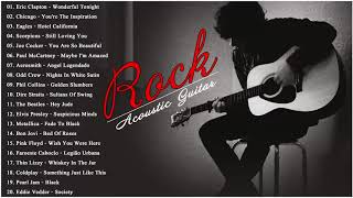 Acoustic Rock Songs Full Album - Beatles, Metallica, Bon Jovi Songs Collection