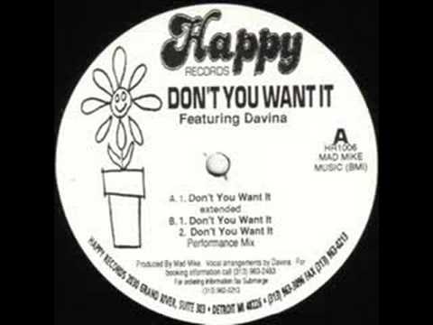 Davina - Don&#039;t You Want It (Extended)