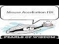 ► How To: Disable mouse acceleration, windows 7, windows 8, and windows 8.1 by ShavedApe