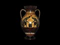 Achilles and Ajax playing dice Amphora Vase Trojan War Museum Reproduction