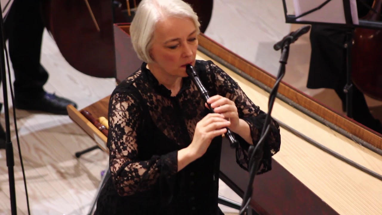 Sammartini Concerto for recorder & strings in F-Major (Michala Petri and Concerto Copenhagen)