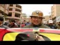 Violencia marcha de la COB en La Paz