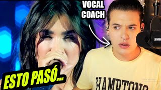 Esto Fue Lo Que Pasó María Becerra - Los40 Music Awards 2023 | Reaccion Vocal Coach | Ema Arias