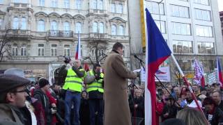 Pavel Krejčí o Evropské unii 12. 12. 2015 Václavské náměstí