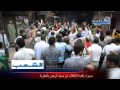 لحظة انطلاق مسيرة رافضة للانقلاب من مسجد ال