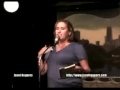 Janet Kuypers reads her poem "the State of the Nation" @ Chicago's Cafe Gallery 7/4/12 (Canon)