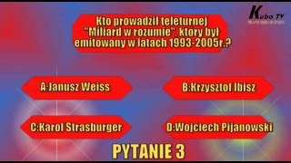 Kuba Tv - Teleturniej Los Szczęściaodcinek 1 Z Dn. 12.11.2013R.