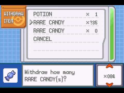 Gameshark Pokemon Emerald Rare Candy Cheat Guide