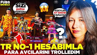 Türki̇yeni̇n En İyi̇ Hesabiyla Para Avcilarini Trolledi̇m 1200 Destansi Şoku Pubg Mobi̇le