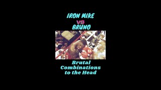 Brutal Combinations To The Head Iron Mike Tyson Vs Bruno