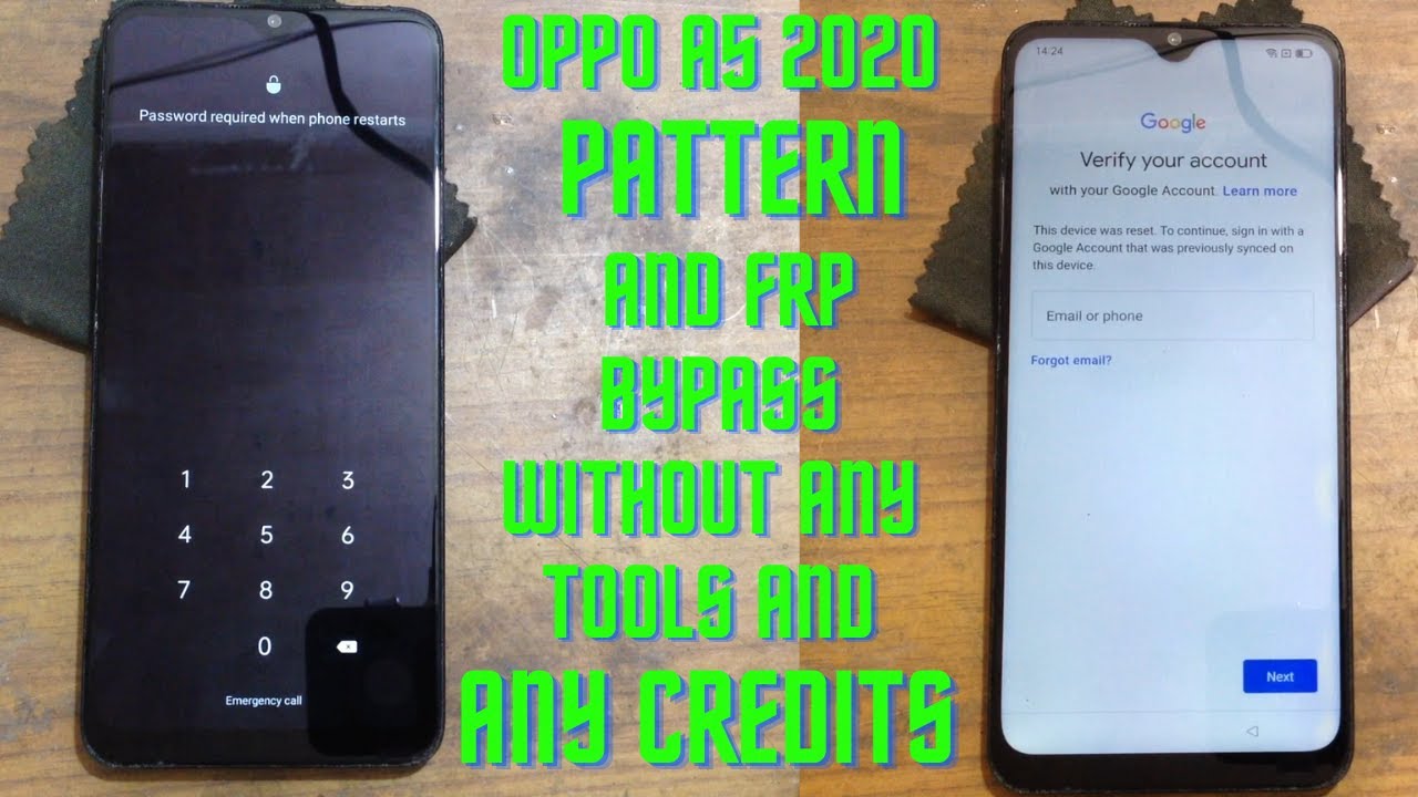 Oppo a5 2020 Pattern Lock And FRP Lock Bypass without pc Oppo a5 2020 Pattern Lock And FRP Lock Bypass without pc