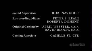 Providence Closing Credits October 26, 2001