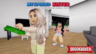 Spoiled Sister Brookhaven Movie Voiced Coxosparkle