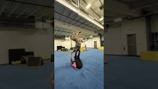 Crazy Partner Acro Yoga Gainer Backflip Trick