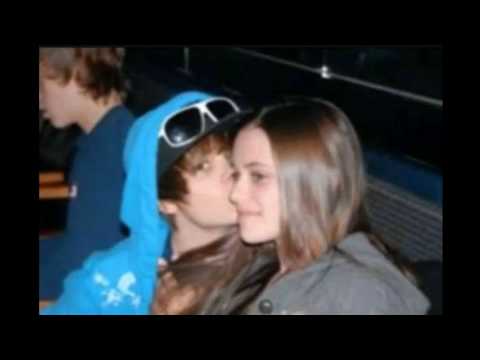 Justin Bieber - new girlfrined 2010 kissing with lips. 264701 shouts